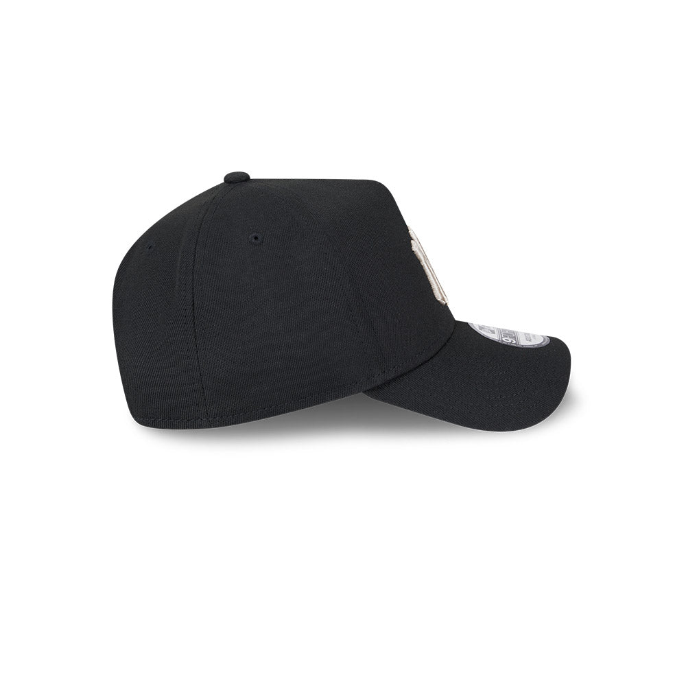 9FORTY A-Frame New York Yankees Black Stone Repreve Black Snapback