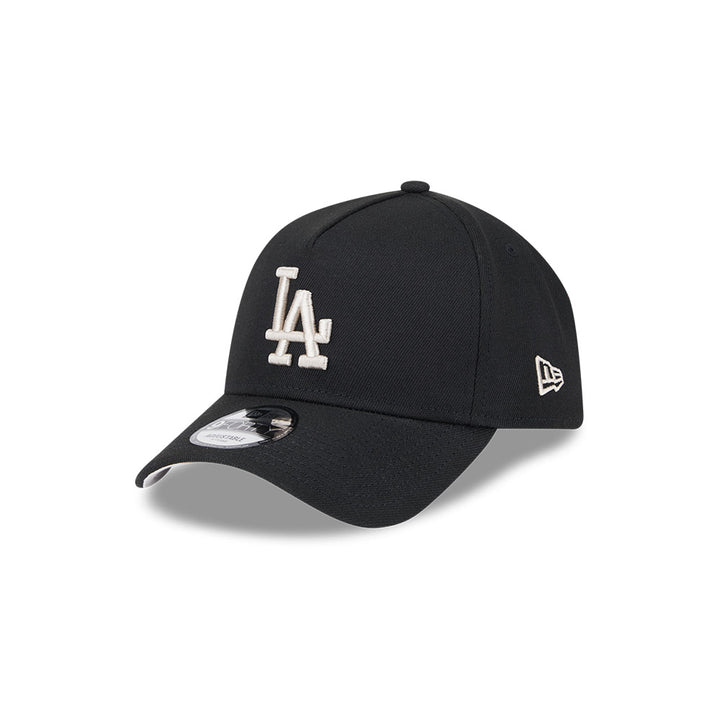 9FORTY A-Frame Los Angeles Dodgers Black Stone Repreve Black Snapback