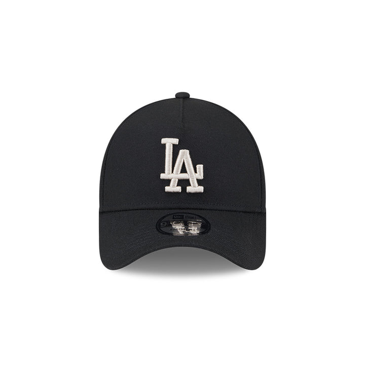 9FORTY A-Frame Los Angeles Dodgers Black Stone Repreve Black Snapback