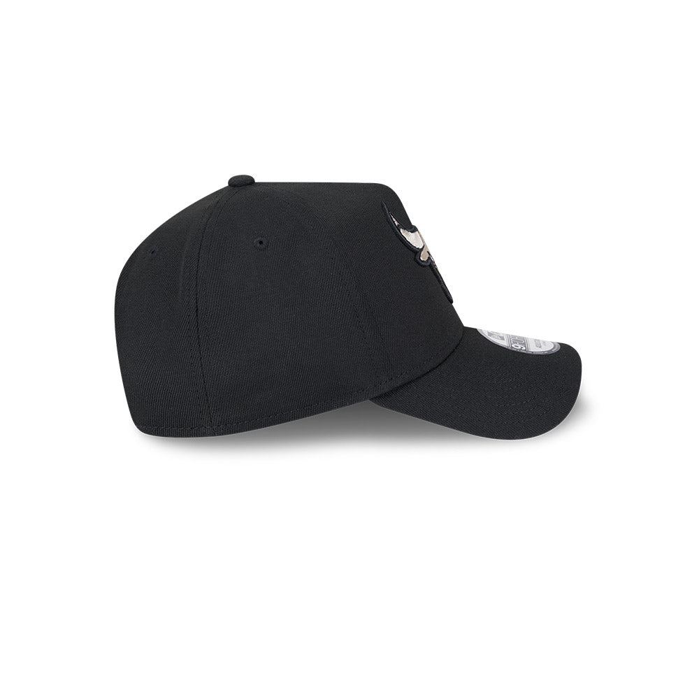 9FORTY A-Frame Chicago Bulls Black Stone Repreve Black Snapback