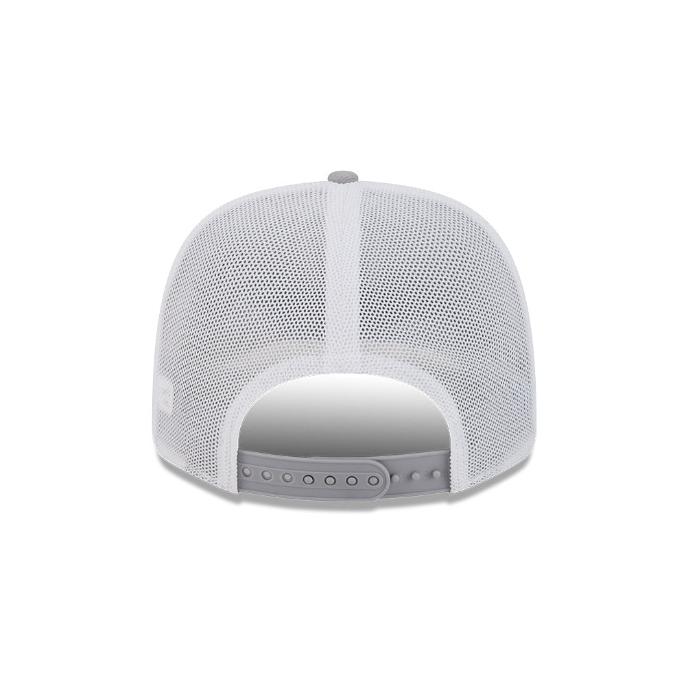 9SEVENTY Los Angeles Dodgers Grey Contrast Stretch Snapback