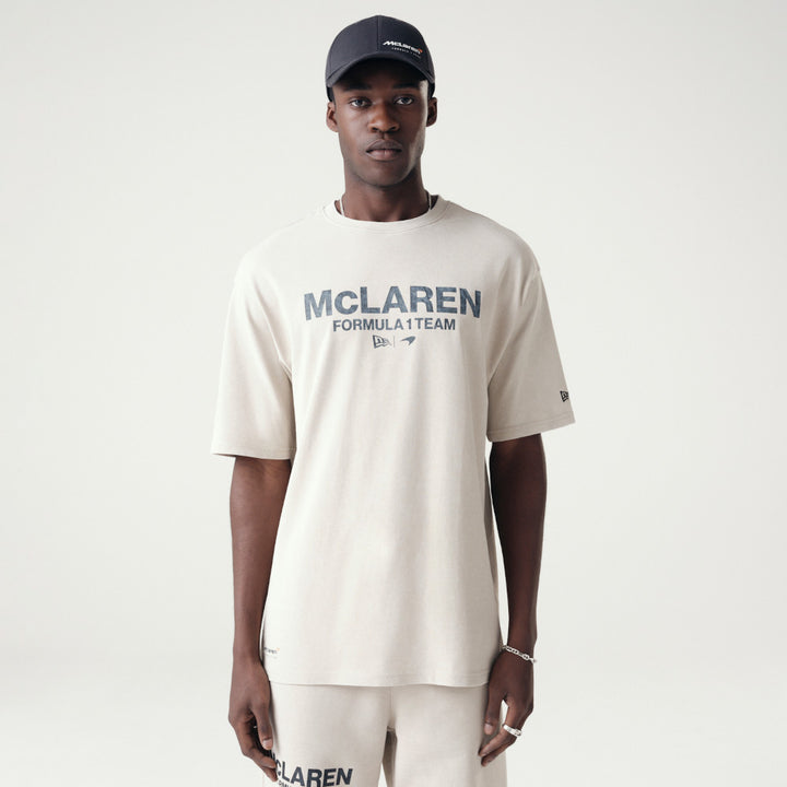 McLaren Racing Washed Pack Stone Oversized T-Shirt
