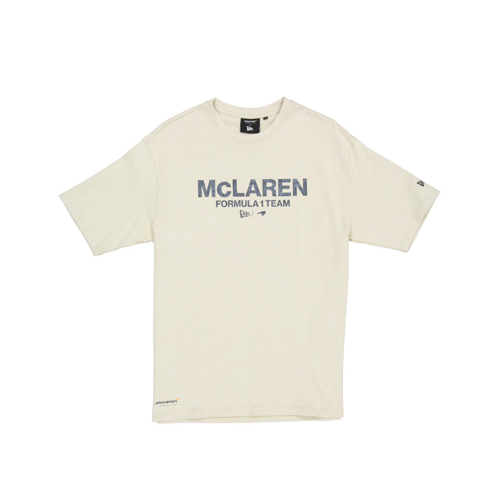 McLaren Racing Washed Pack Stone Oversized T-Shirt