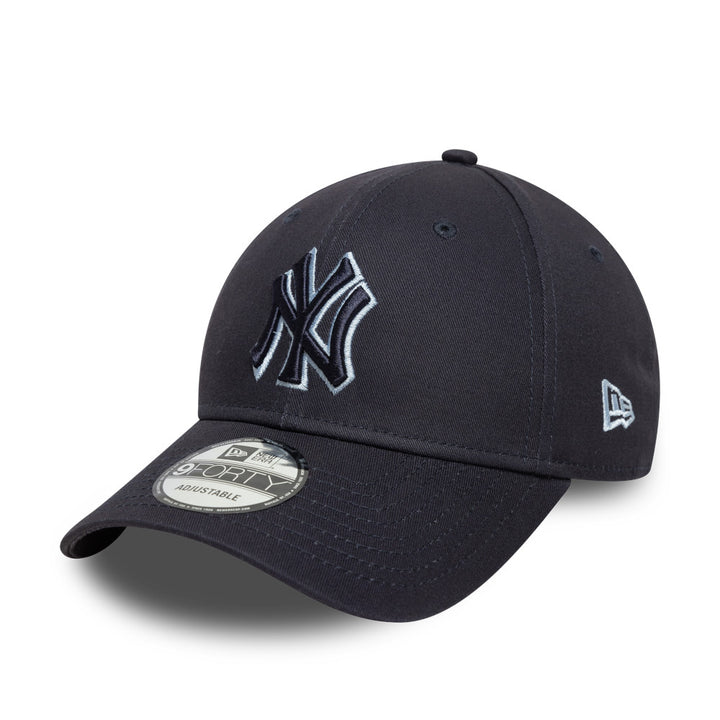 9FORTY New York Yankees Team Outline Navy Adjustable