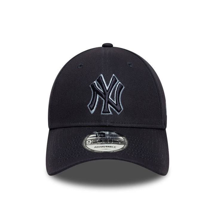 9FORTY New York Yankees Team Outline Navy Adjustable