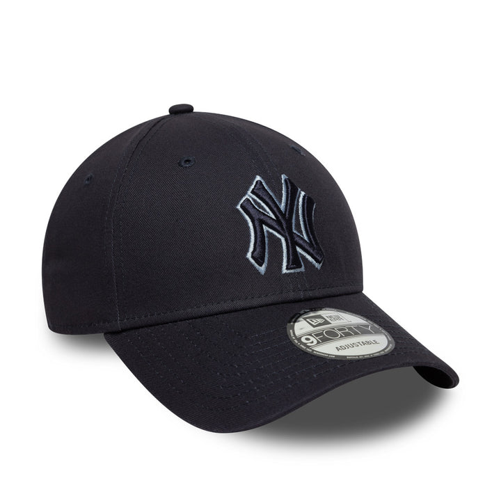 9FORTY New York Yankees Team Outline Navy Adjustable
