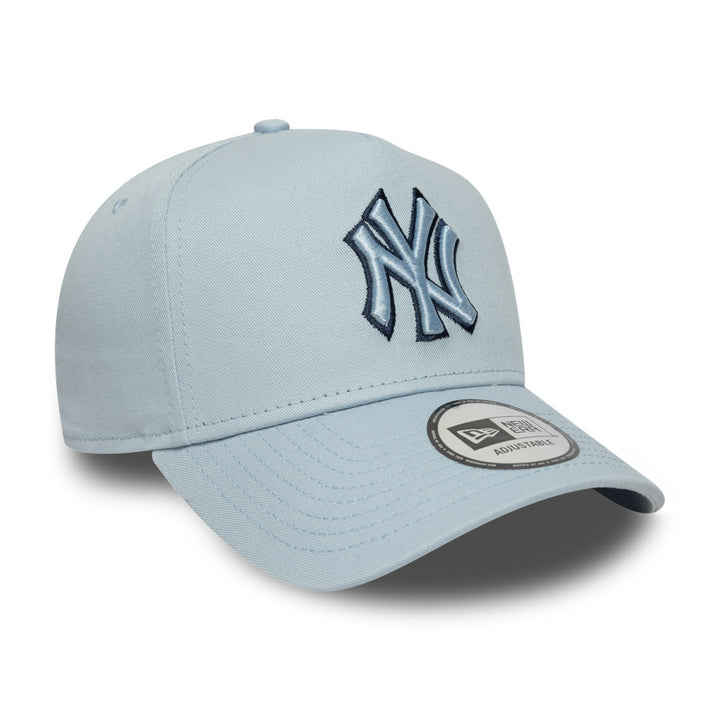 9FORTY E-Frame New York Yankees Tonal Outline Pale Blue Snapback
