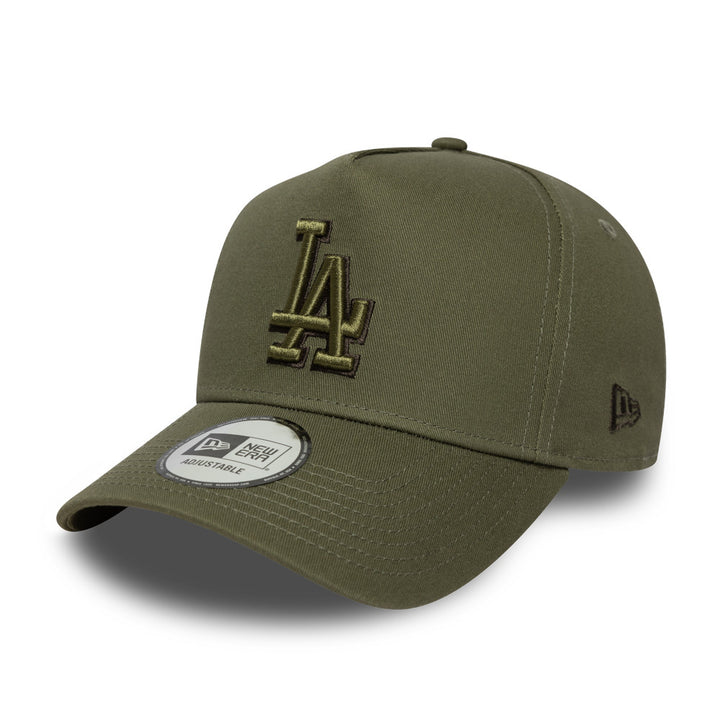 9FORTY E-Frame Los Angeles Dodgers Tonal Outline New Olive Snapback