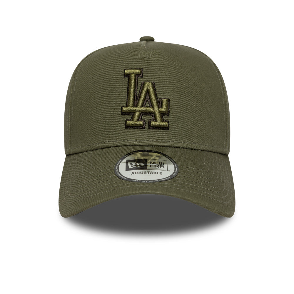9FORTY E-Frame Los Angeles Dodgers Tonal Outline New Olive Snapback