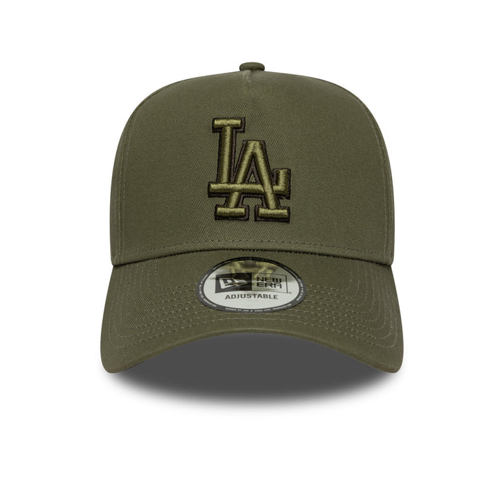 9FORTY E-Frame Los Angeles Dodgers Tonal Outline New Olive Snapback