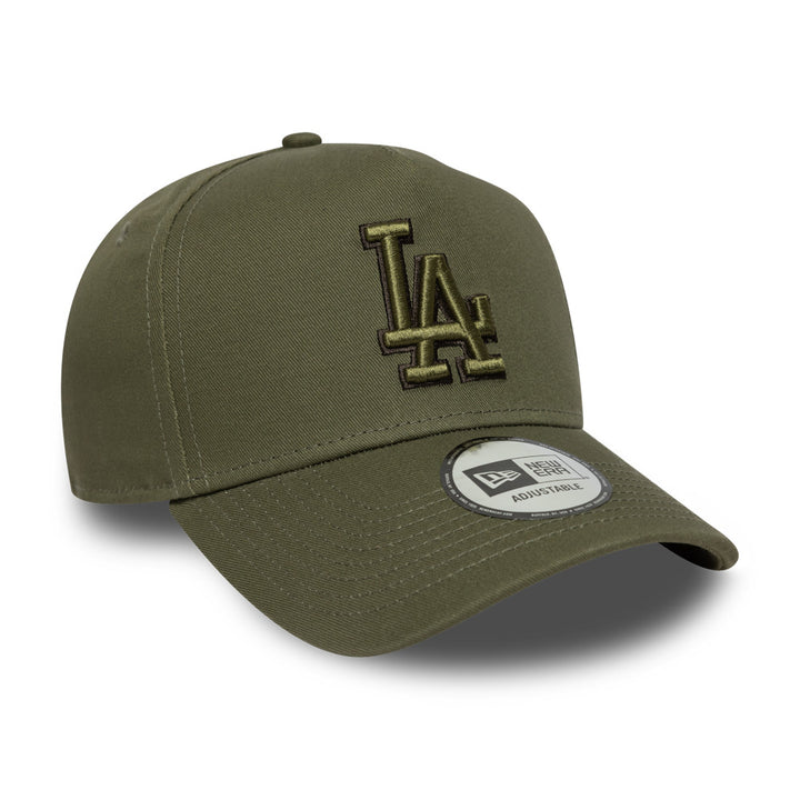 9FORTY E-Frame Los Angeles Dodgers Tonal Outline New Olive Snapback