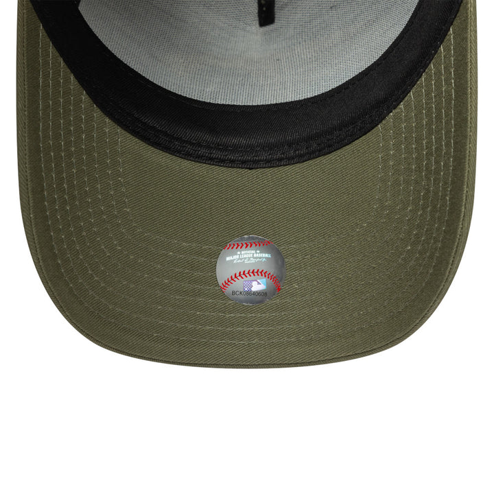 9FORTY E-Frame Los Angeles Dodgers Tonal Outline New Olive Snapback