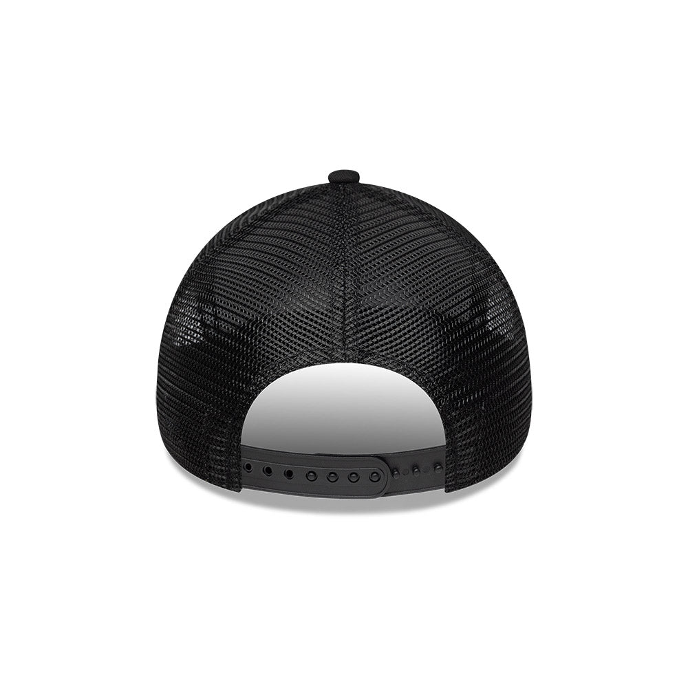 9FORTY E-Frame Tonal Patch Trucker Black Snapback