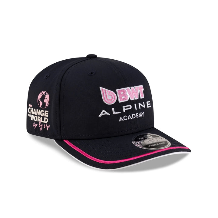 9SEVENTY BWT Alpine F1 Team Academy Black Stretch Snapback