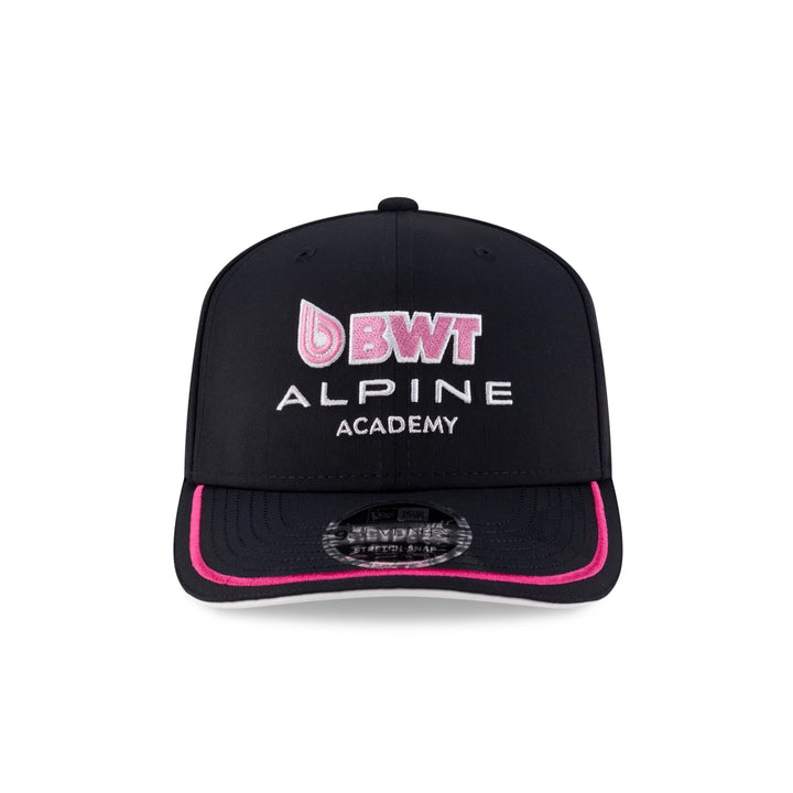 9SEVENTY BWT Alpine F1 Team Academy Black Stretch Snapback