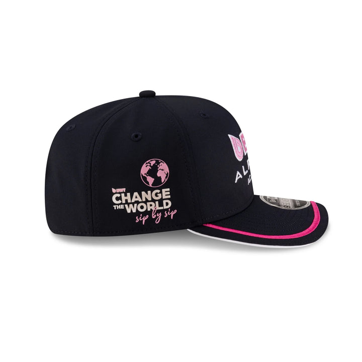 9SEVENTY BWT Alpine F1 Team Academy Black Stretch Snapback