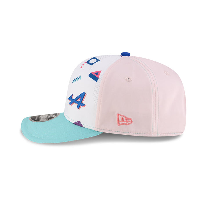 9SEVENTY Alpine Formula 1 Team Miami Race Special White Snapback