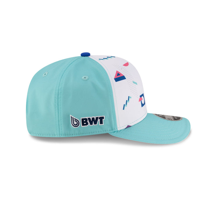 9SEVENTY Alpine Formula 1 Team Miami Race Special White Snapback