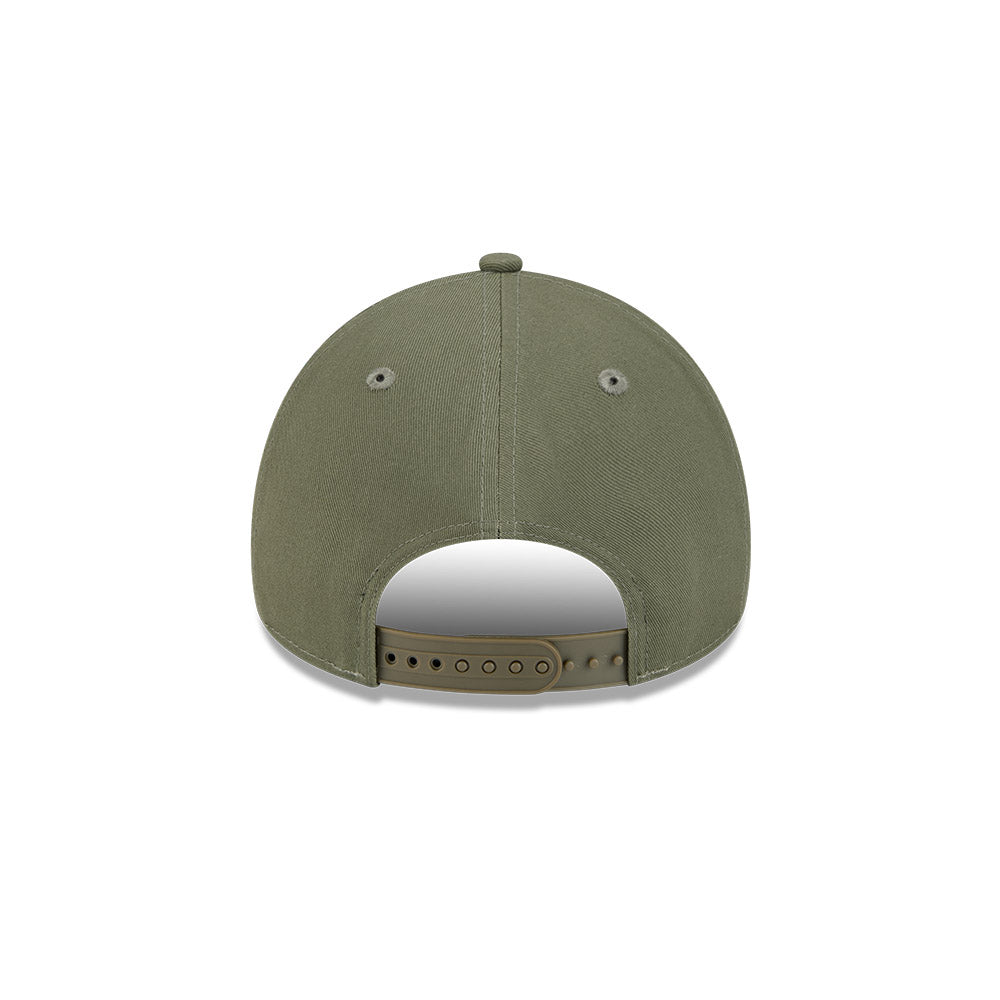 9FORTY A-Frame Chicago Bulls Earth Tone Chainstitch New Olive Snapback