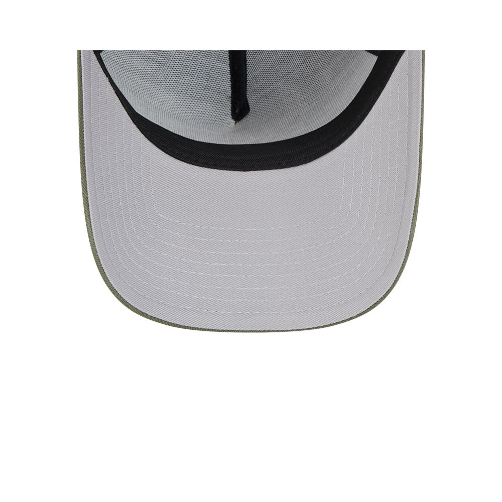 9FORTY A-Frame Chicago Bulls Earth Tone Chainstitch New Olive Snapback