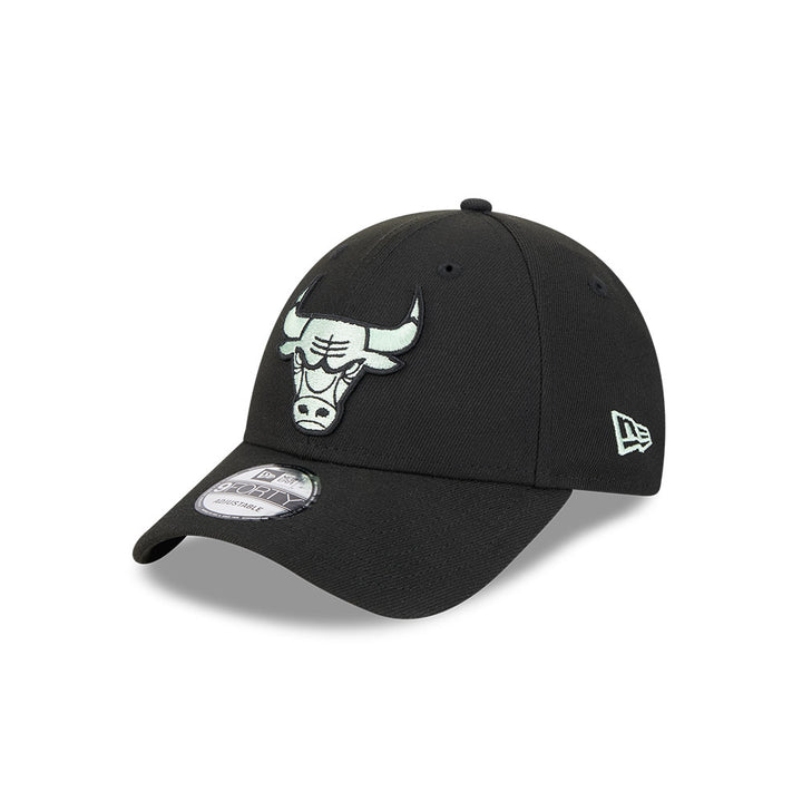 9FORTY Chicago Bulls Peppermint Repreve Black Adjustable