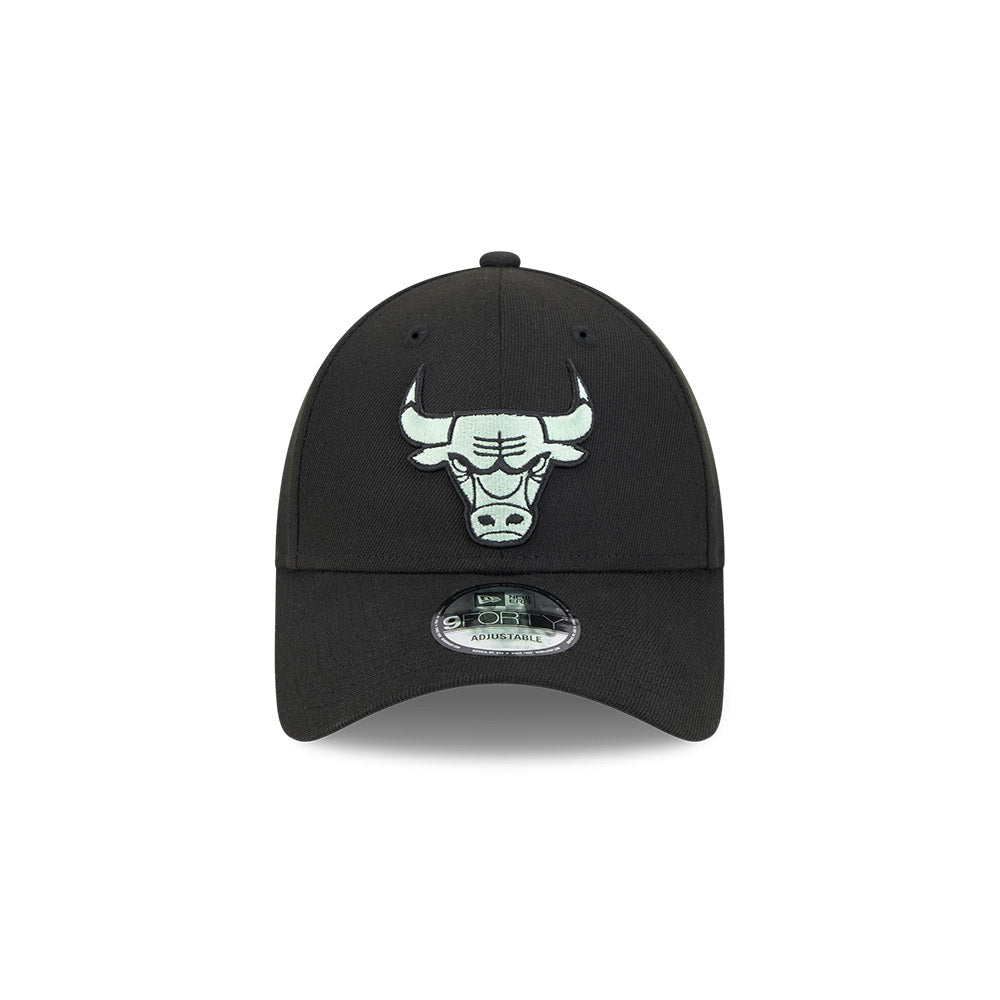 9FORTY Chicago Bulls Peppermint Repreve Black Adjustable