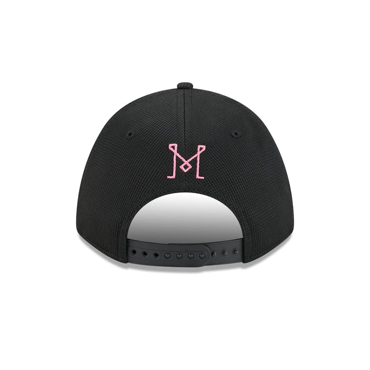 9FORTY A-Frame Inter Miami MLS 2025 Jersey Hook Black Snapback
