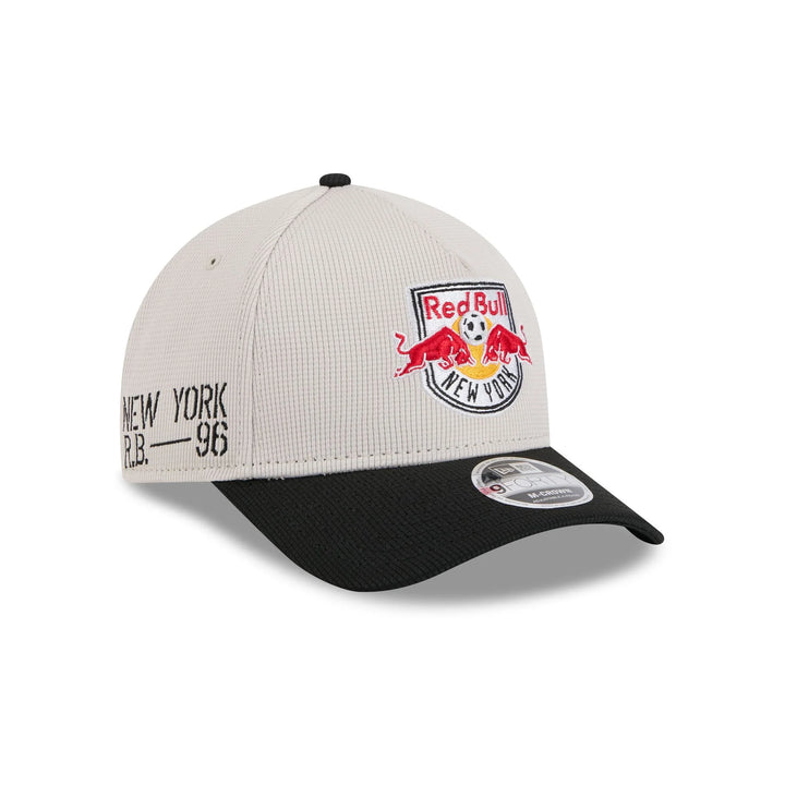 9FORTY A-Frame New York Red Bulls MLS 2025 Jersey Hook Khaki Snapback