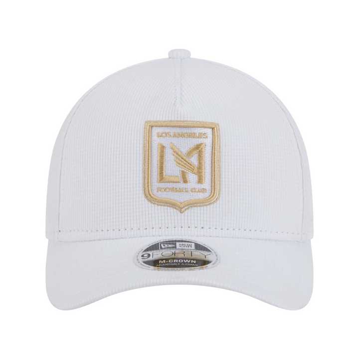 9FORTY A-Frame Los Angeles Football Club MLS 2025 Jersey Hook White Snapback