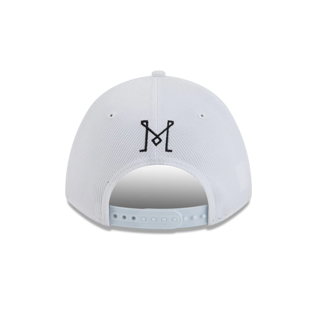 9FORTY A-Frame Inter Miami MLS 2025 Jersey Hook White Snapback