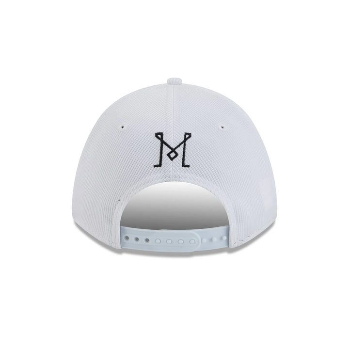 9FORTY A-Frame Inter Miami MLS 2025 Jersey Hook White Snapback