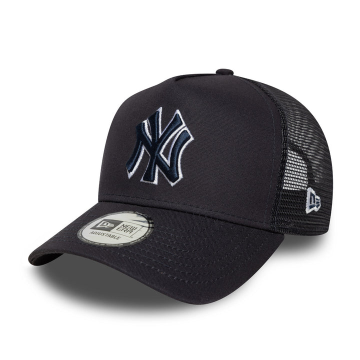 9FORTY E-Frame Trucker New York Yankees Outline Navy Snapback