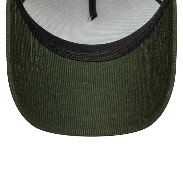 9FORTY E-Frame Trucker New Era Animal Patch Deep Seaweed Visor Deep Auburn Snapback