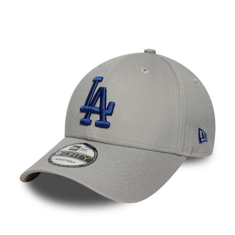 9FORTY Los Angeles Dodgers Side Patch Grey Adjustable