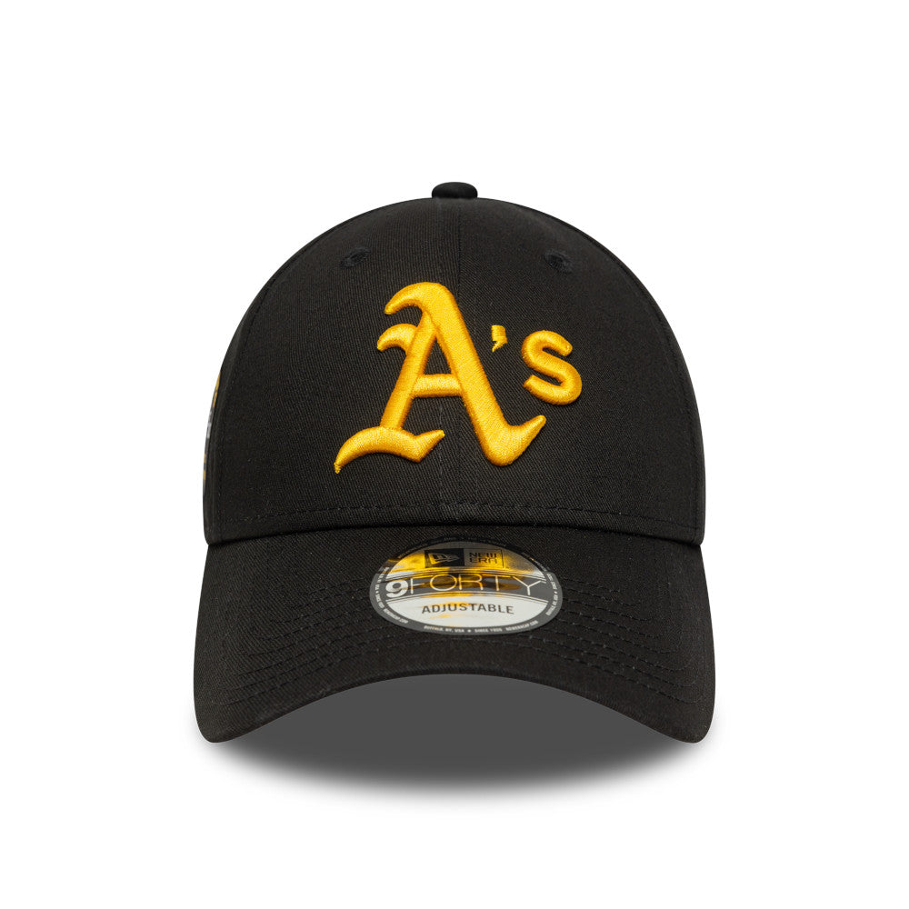 9FORTY Oakland Ahletics Side Patch Black Adjustable