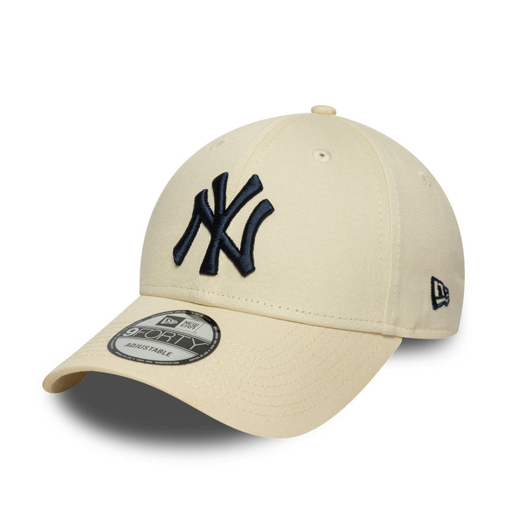 9FORTY New York Yankees Side Patch Light Cream Adjustable