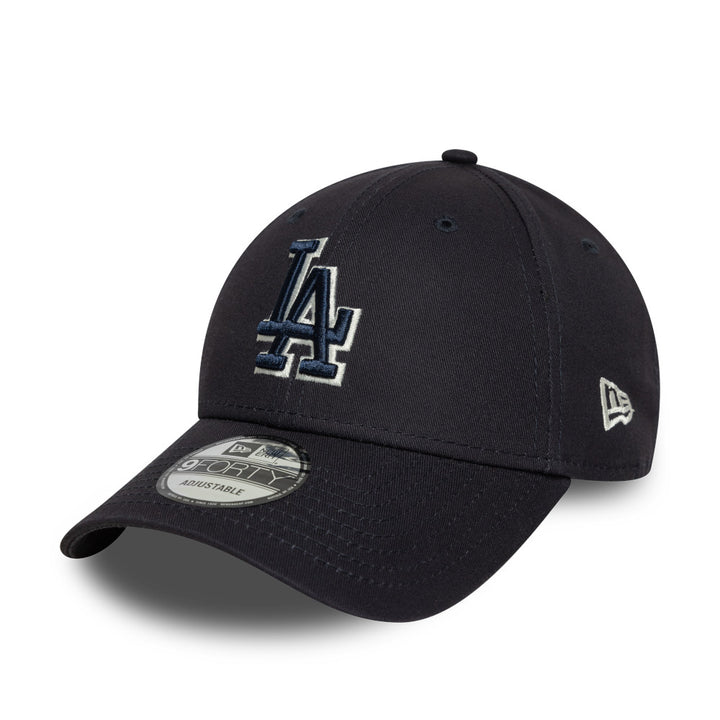 9FORTY Los Angeles Dodgers Team Outline Navy Adjustable