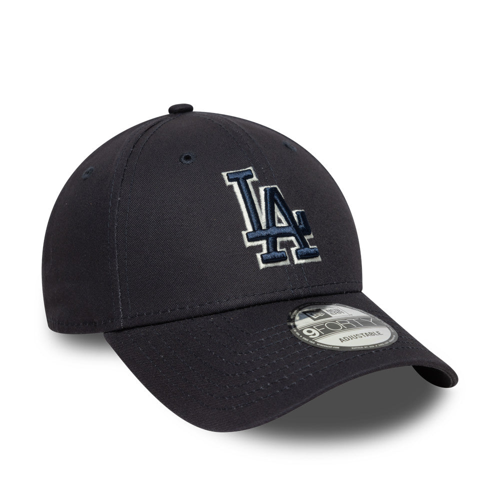 9FORTY Los Angeles Dodgers Team Outline Navy Adjustable