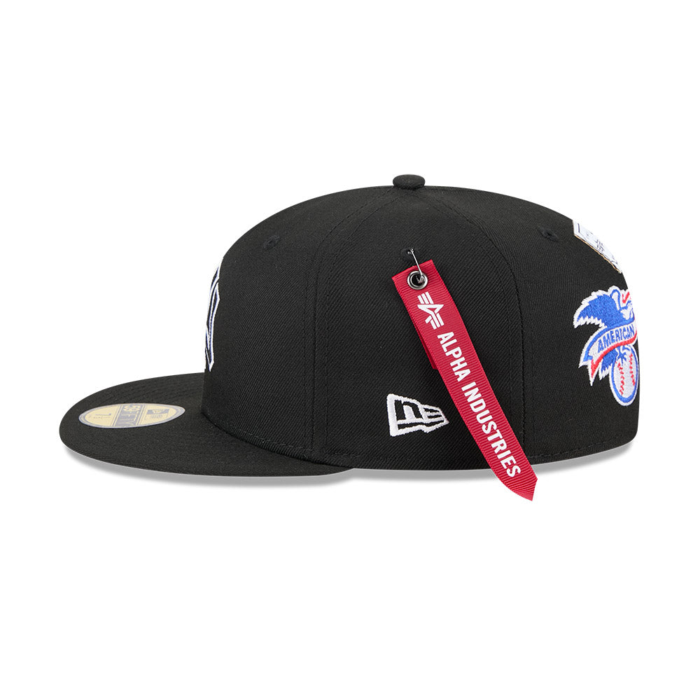 59FIFTY New York Yankees MLB x Alpha Industries 2025 Black Fitted