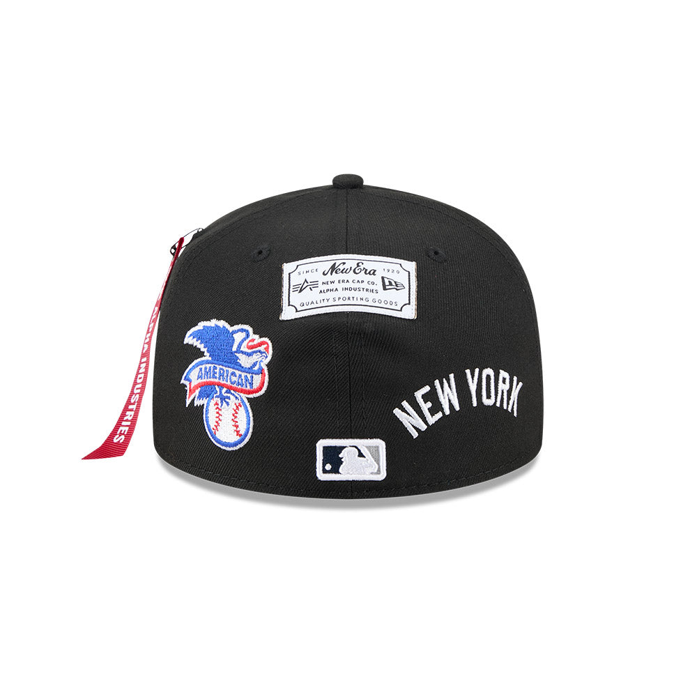 59FIFTY New York Yankees MLB x Alpha Industries 2025 Black Fitted