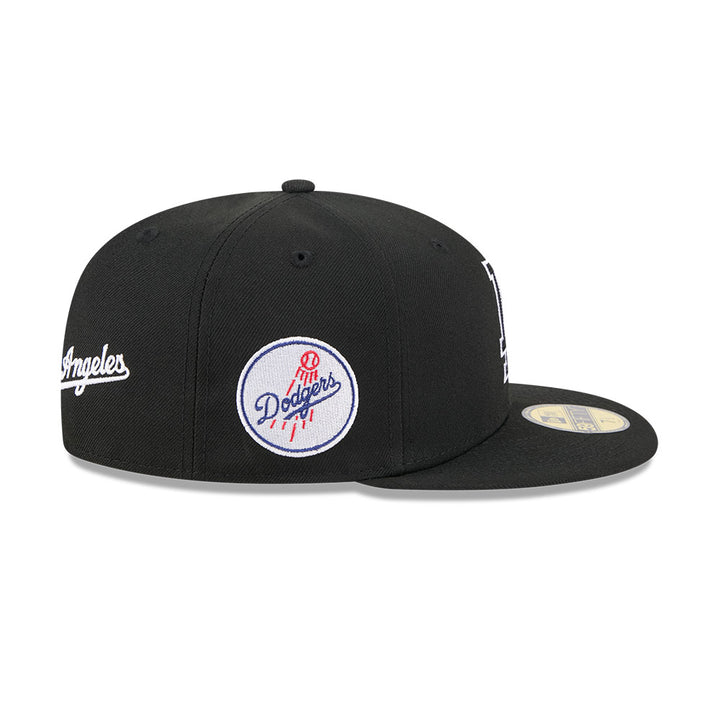 59FIFTY Los Angeles Dodgers MLB x Alpha Industries 2025 Black Fitted