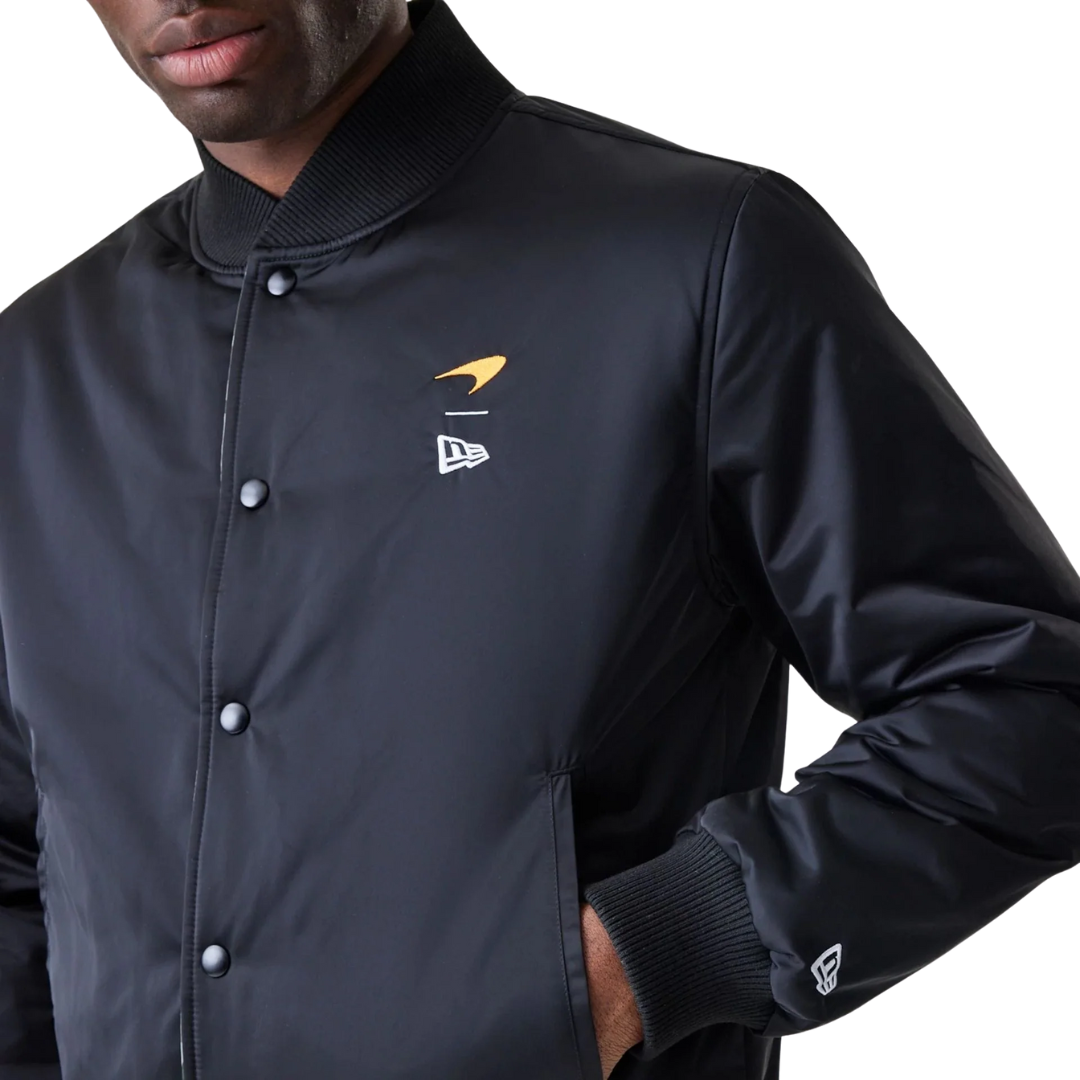McLaren Racing McLaren Black Reversible Bomber Jacket