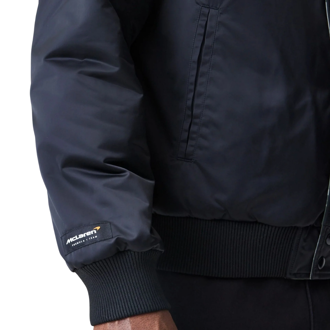 McLaren Racing McLaren Black Reversible Bomber Jacket