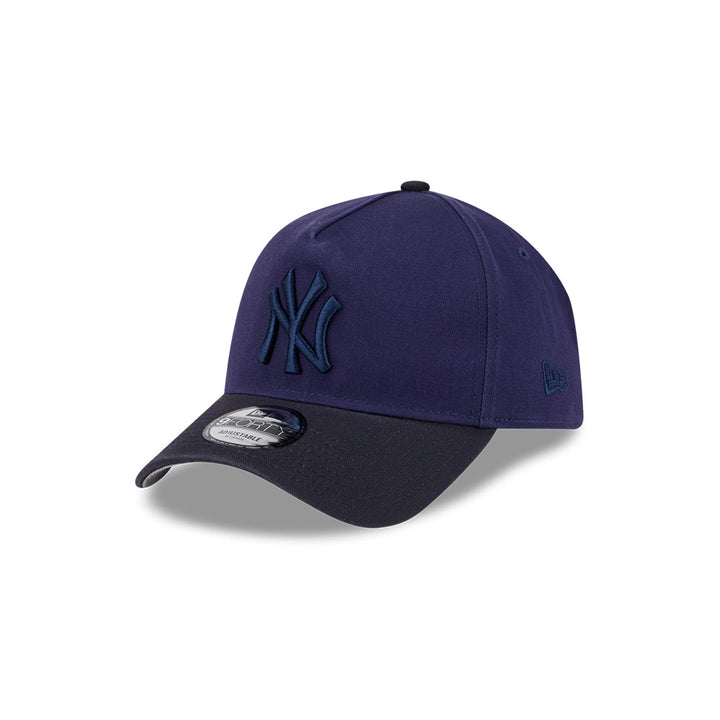 9FORTY A-Frame New York Yankees 2 Shade Wash Navy Snapback