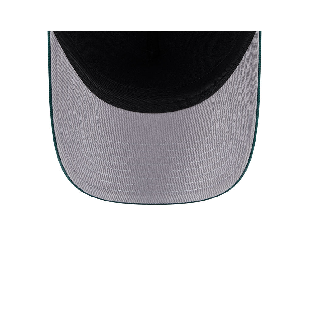 9FORTY A-Frame New York Yankees 2 Shade Wash Dark Green Snapback