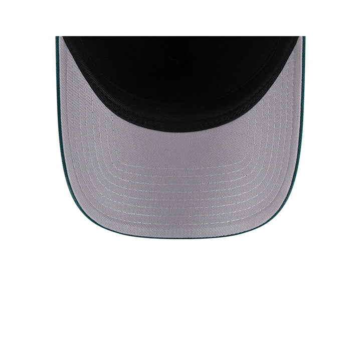 9FORTY A-Frame New York Yankees 2 Shade Wash Dark Green Snapback