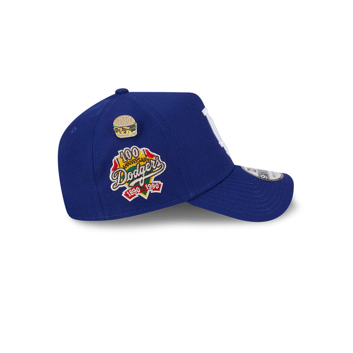 9FORTY A-FRAME Los Angeles Dodgers Local Dishes Dark Royal Snapback