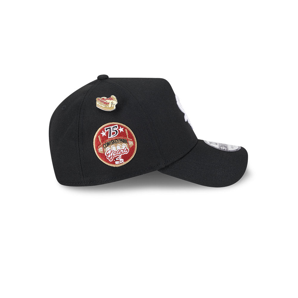 New Era Chicago White Sox 'Black/White' 9FORTY A-Frame Snapback Black New Era Chicago White Sox 'Black/White' 9FORTY A-Frame Snapback Black