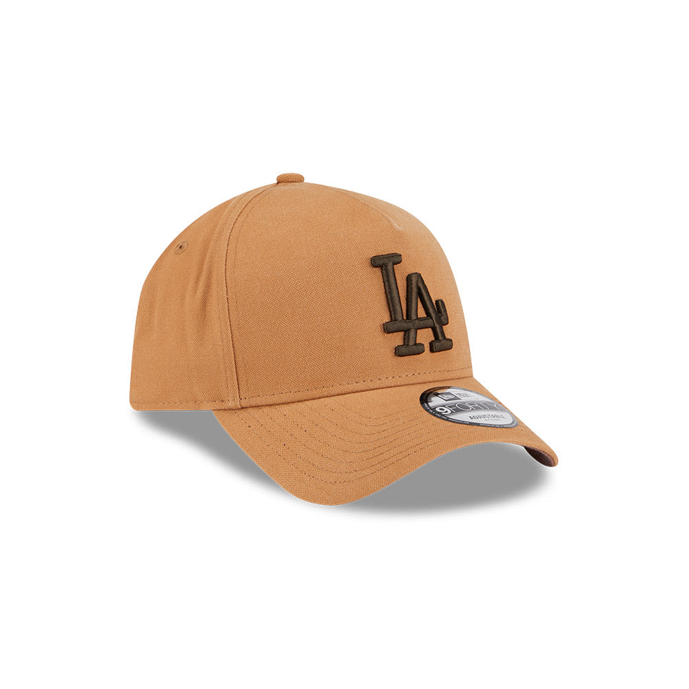 9FORTY A-Frame Los Angeles Dodgers Washed Canvas Bronze Snapback