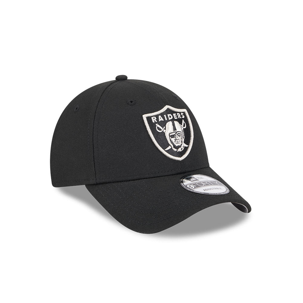 9FORTY Las Vegas Raiders Black Metallic Snapback